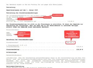 Steuermesszahl Grundsteuer Sachsen