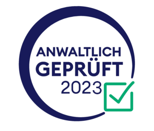 Anwaltlich geprüft